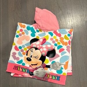 Minnie Mouse Hooded Towel Poncho